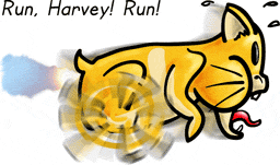 Run, Harvey! Run!