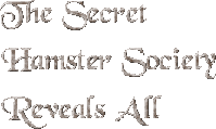 The Secret Hamster Society Reveals all